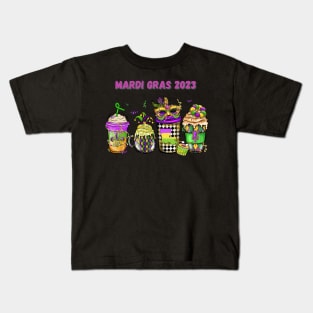 Let the Good times Roll Mardi Gras Party in Nola Kids T-Shirt